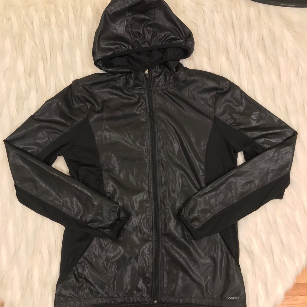 Vinyl and Mesh Windbreaker